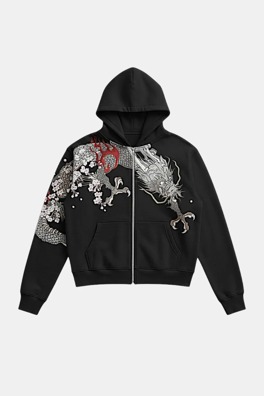 Sweat Dragon Graphique Oversize - Unisexe - Qualité Premium - 5