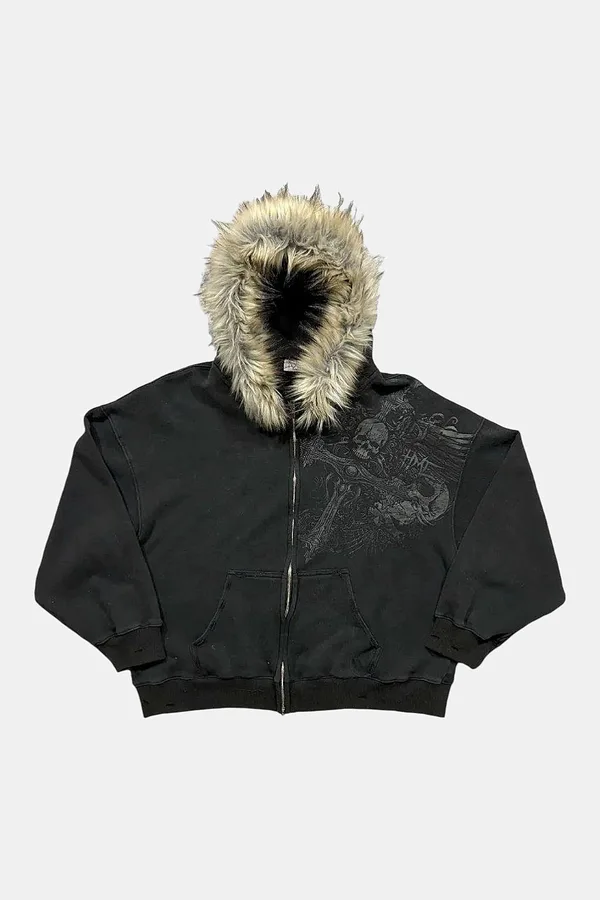 Sweat Grunge Vintage Y2K Réinterprété Streetwear Unisexe