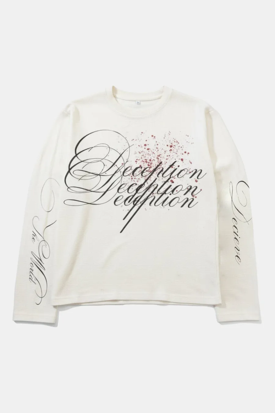 T-Shirt Calligraphie Y2K - Pièce Phare Streetwear Rétr…