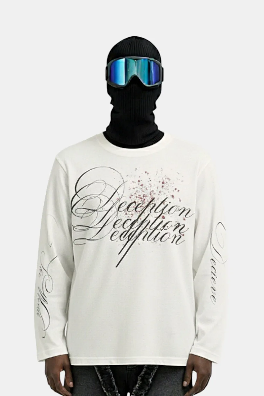 T-Shirt Calligraphie Y2K - Pièce Phare Streetwear Rétr… - 2
