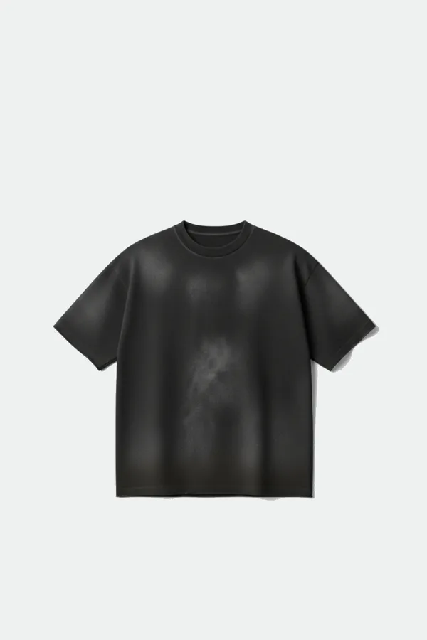 T-shirt Délavé Maison Y2k - Design Rétro-Futuriste