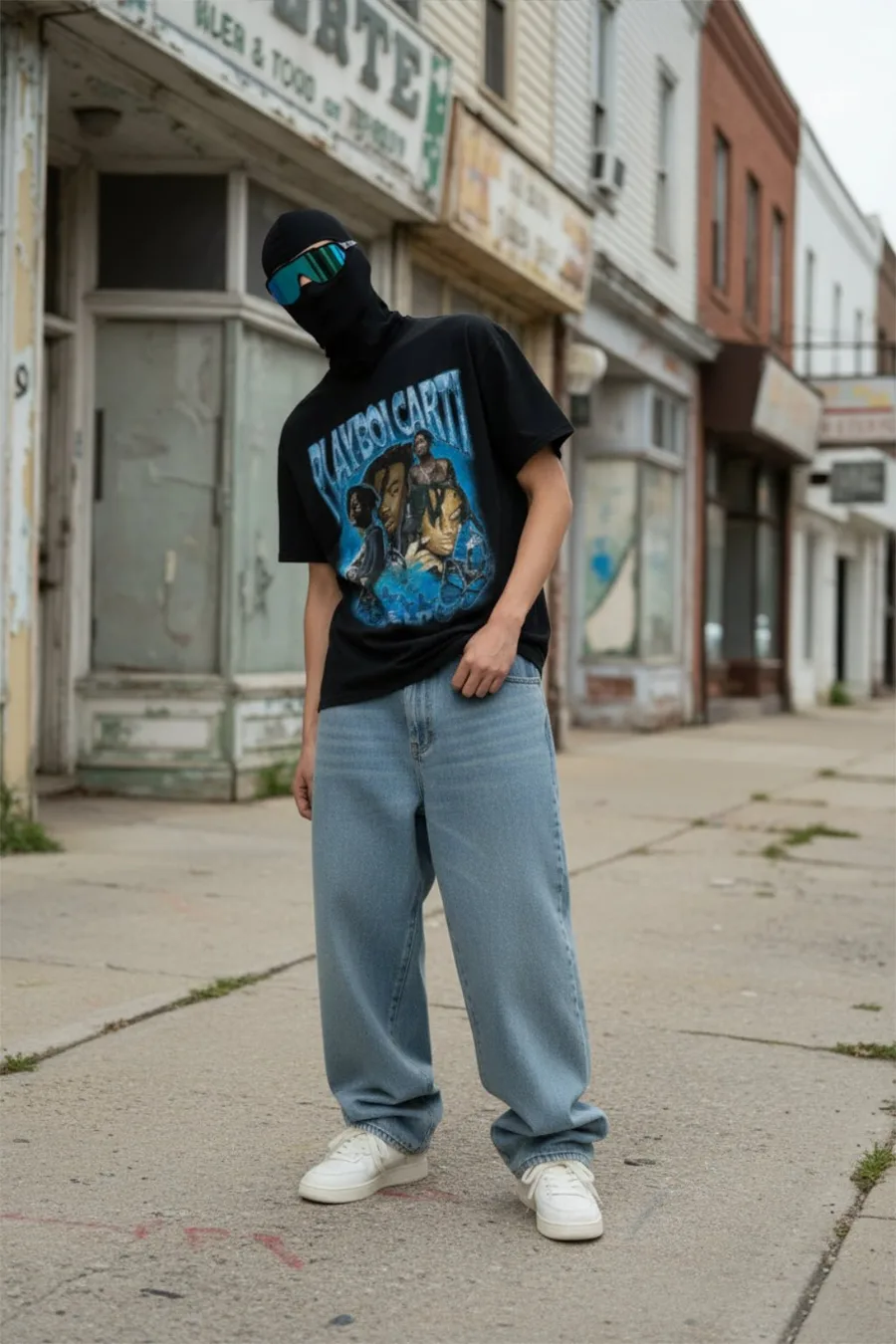 T-shirt Playboi Carti - Merch Officiel Streetwear Y2K Oversized - 7