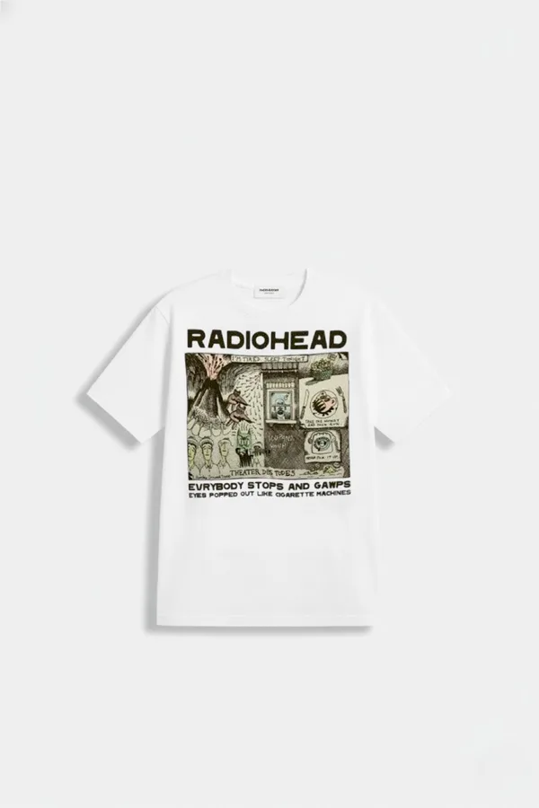 T-shirt Radiohead – Design Graphique Iconique