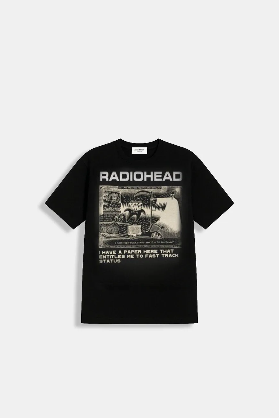 T-shirt Radiohead – Design Graphique Iconique - 6