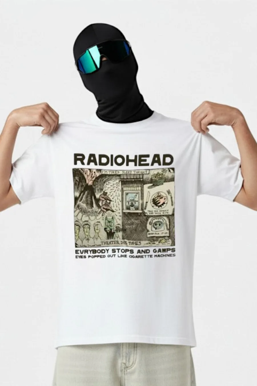 T-shirt Radiohead – Design Graphique Iconique - 2