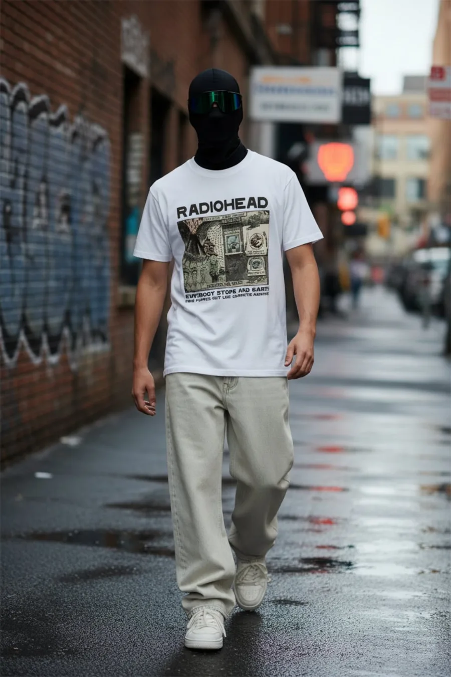 T-shirt Radiohead – Design Graphique Iconique - 7