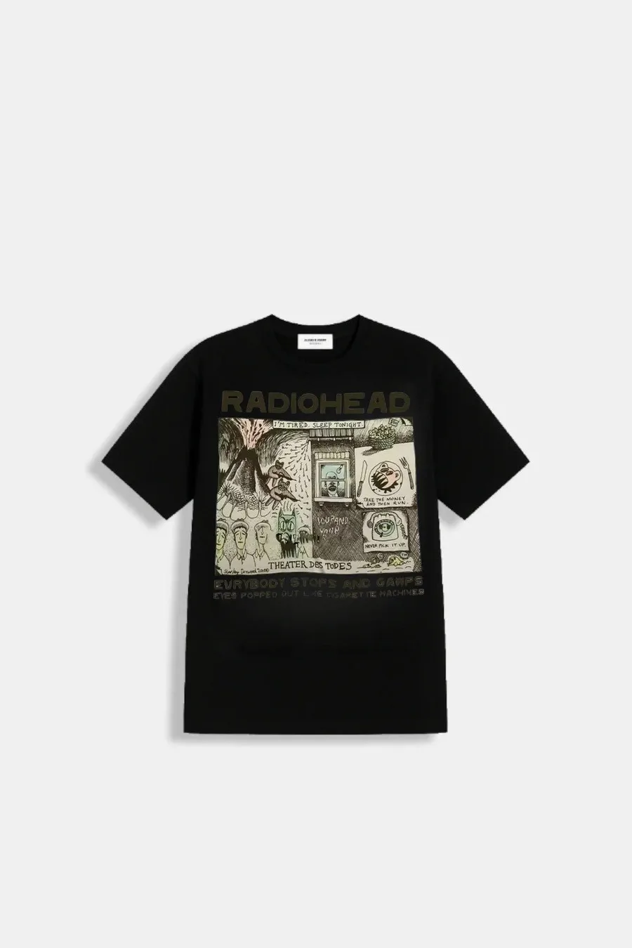 T-shirt Radiohead – Design Graphique Iconique - 4