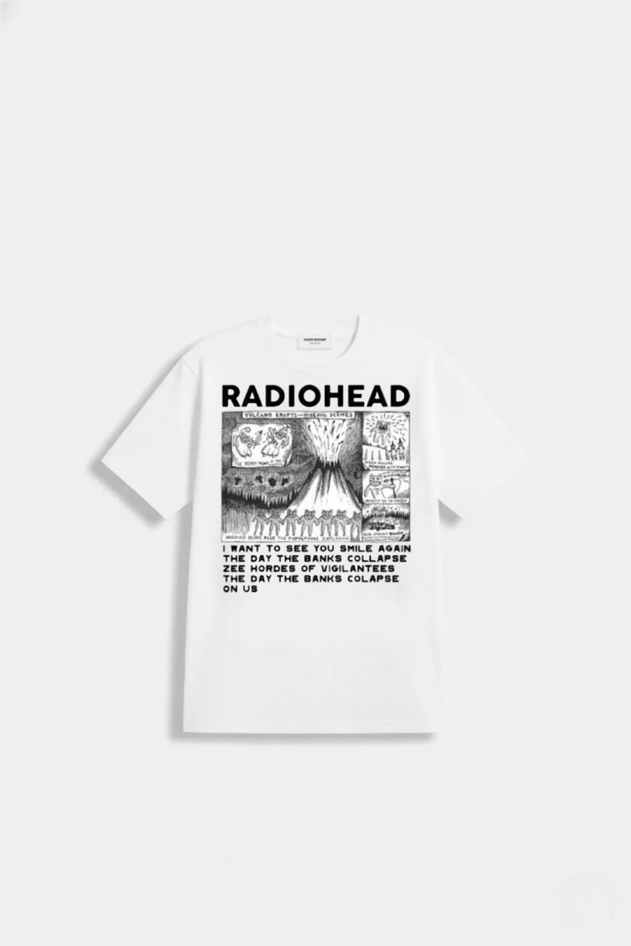 T-shirt Radiohead – Design Graphique Iconique - 3