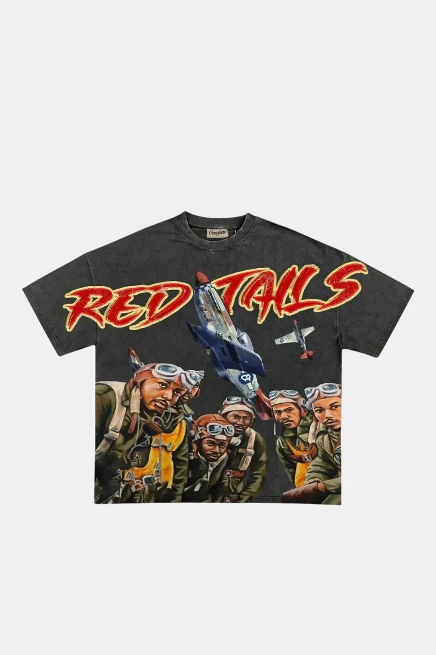 T-shirt Red Tails - L'Épure du Style Y2K Audacieux