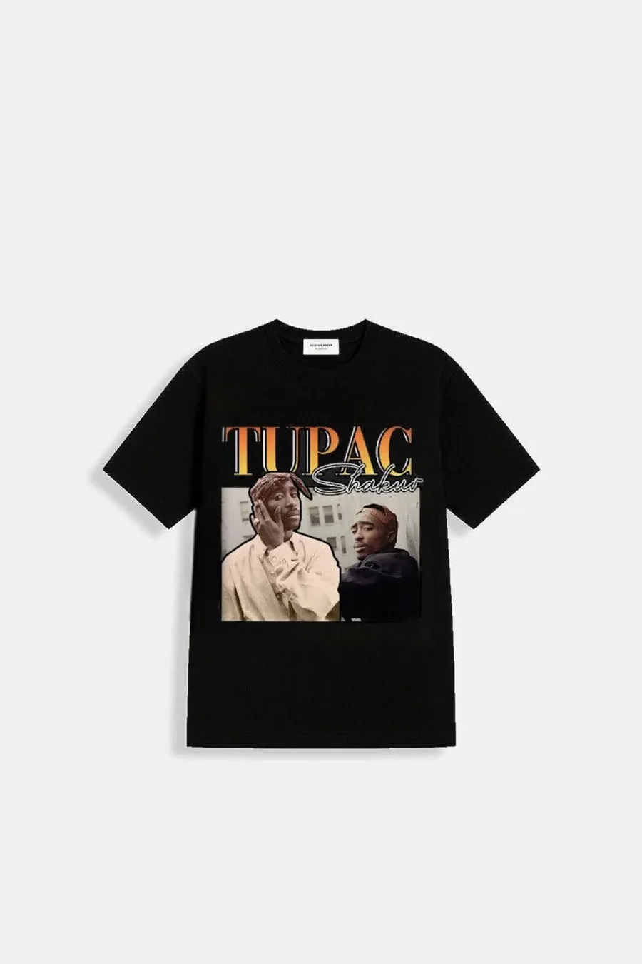 T-shirt Tupac - Hommage Icône Hip-Hop Y2K Oversize - 3