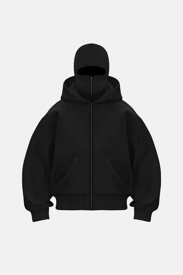 Veste Cagoule Unisexe Maison Y2k – Léger Coton Polyester, Confort et Style Urbain Élégant