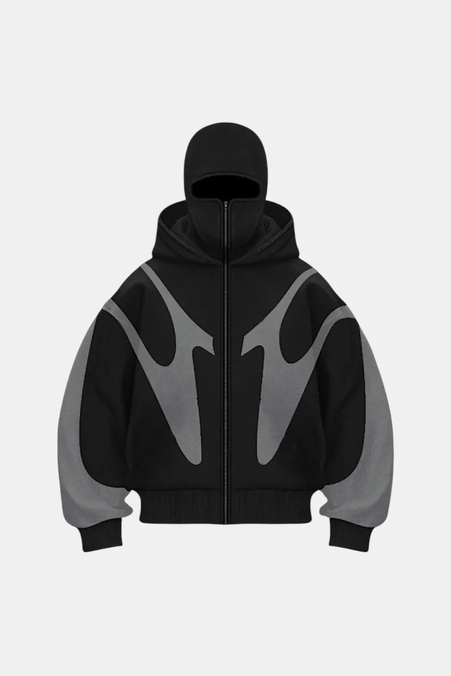Veste avec cagoule intégrée style streetwear Y2K - 4