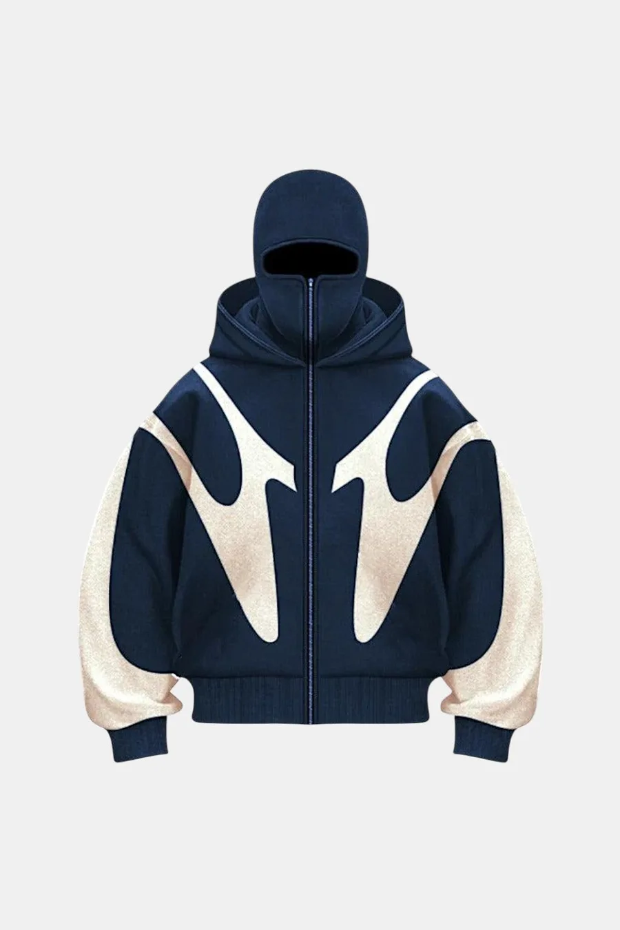 Veste avec cagoule intégrée style streetwear Y2K - 3