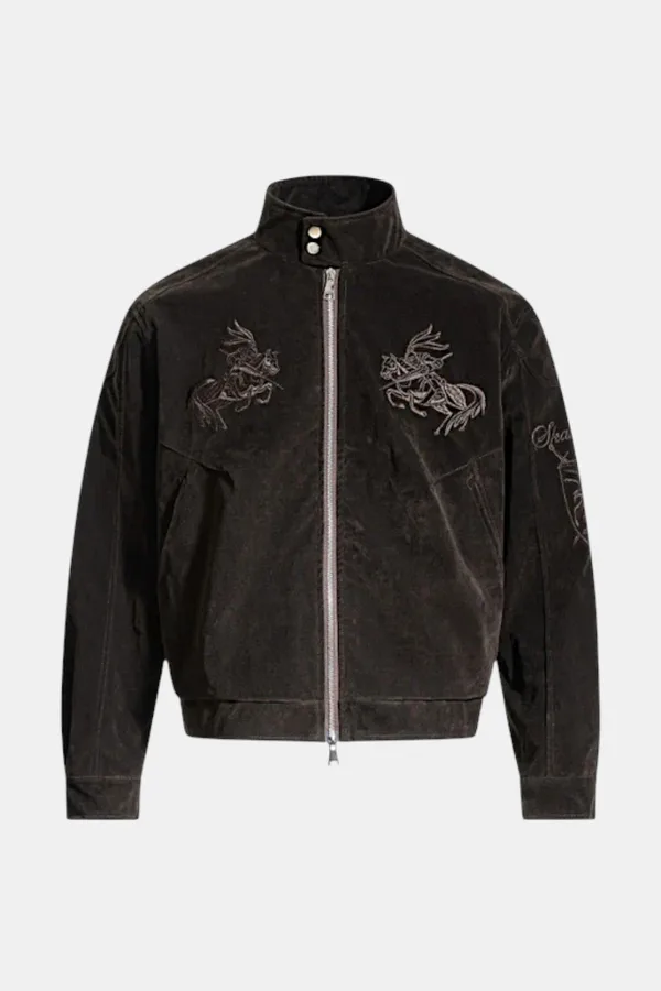 Veste Chinoise Style Urban Y2K – Coupe Épurée & Contraste Moderne