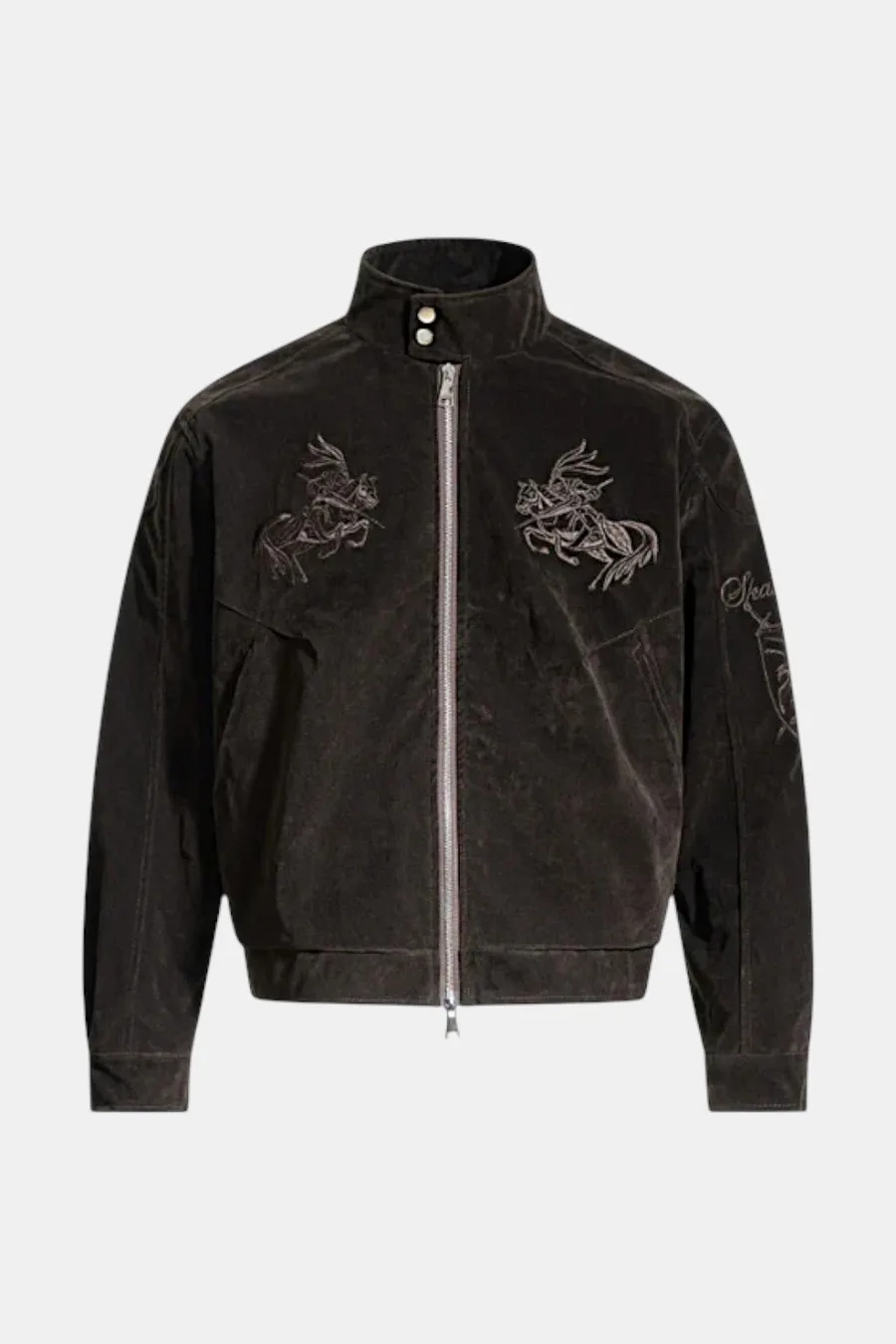 Veste Chinoise Style Urban Y2K – Coupe Épurée & Contraste Moderne