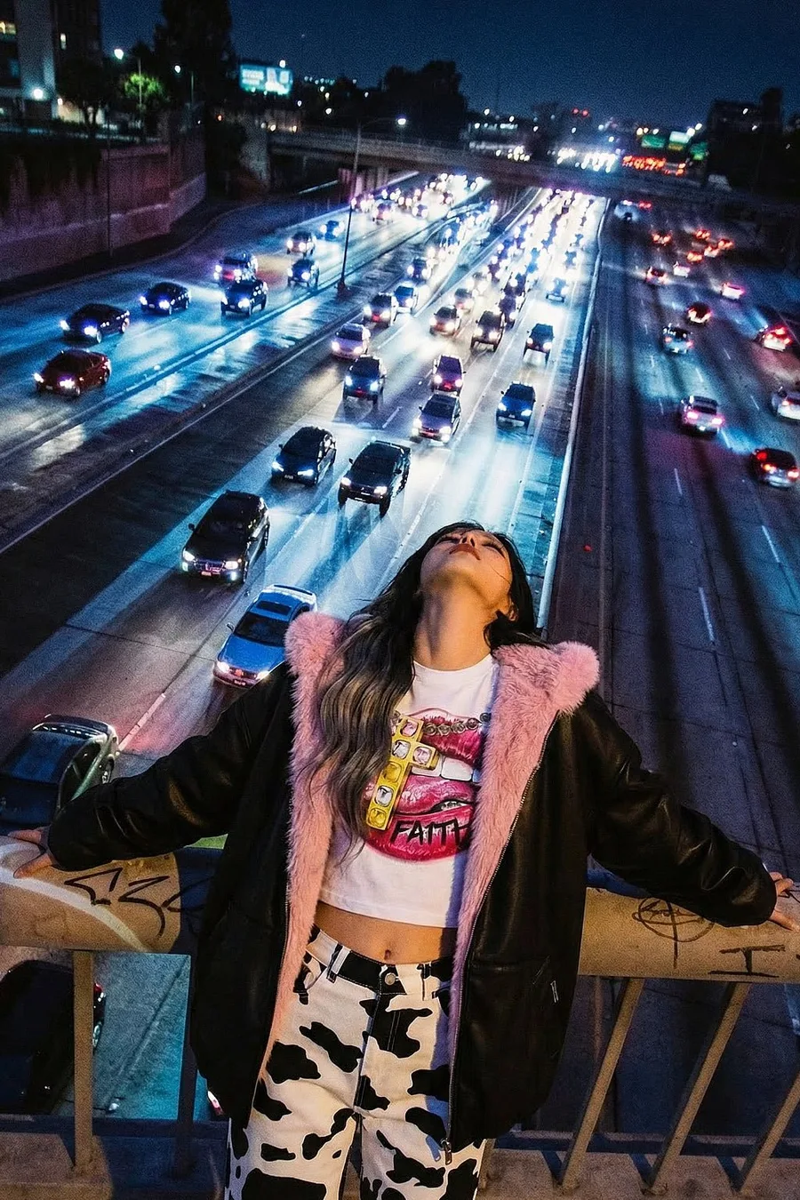 Veste en Cuir avec Doublure en Fourrure – Style Y2K Élégant et Urbain - 5