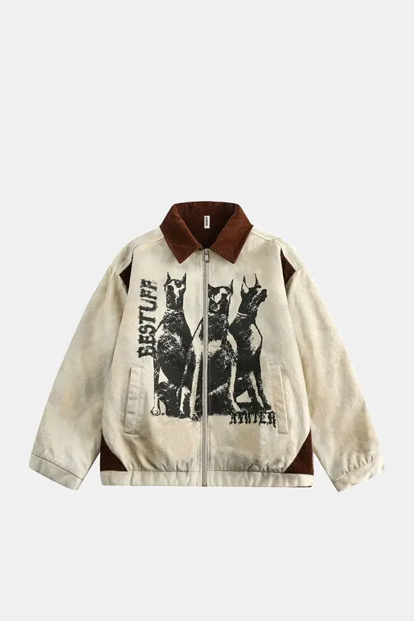 Veste Doberman Maison Y2k Unisexe - Qualité Premium