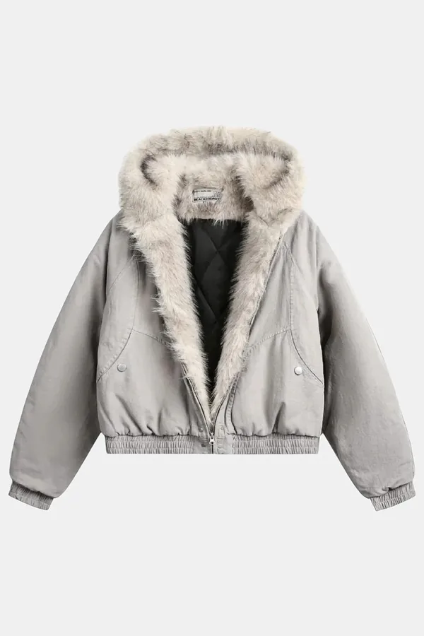 Veste doublée fourrure