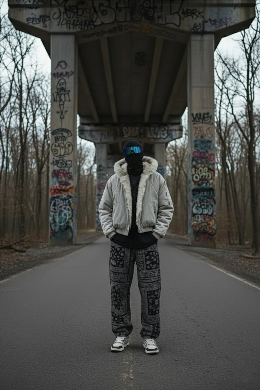 Veste doublée fourrure - 5