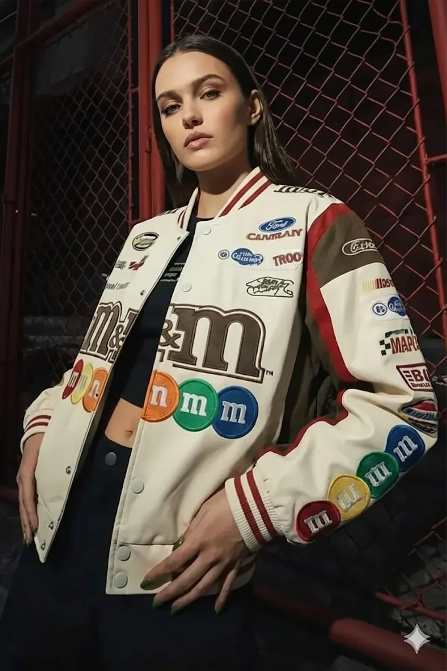Veste m&ms Streetwear Unisexe Style Y2K Élégant et Confortable - 7